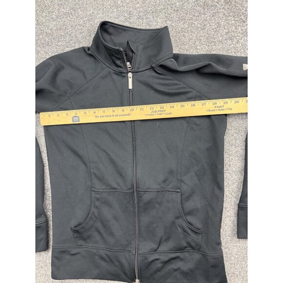 Under Armour Jacket Womens Small Black AllSeasonGear Full Zip Performance Gym - Picture 3 of 6
